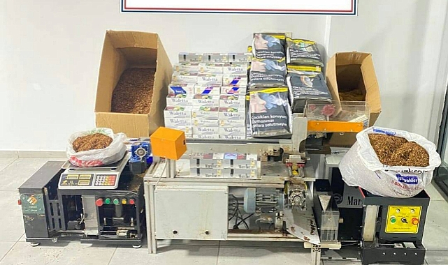 TRABZON'DA KAÇAK SİGARA OPERASYONU