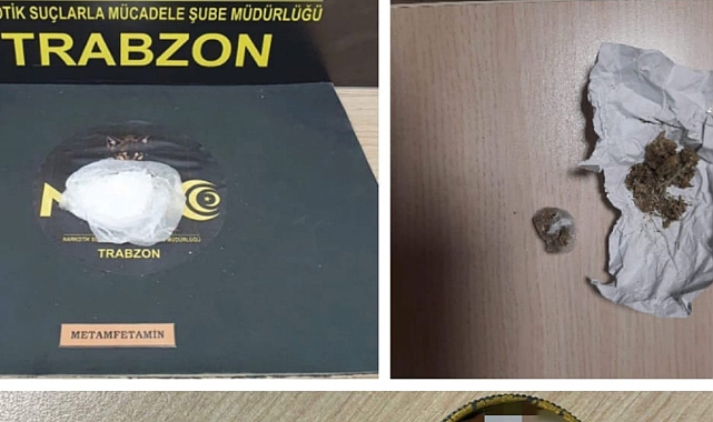 TRABZON'DA NARKOTİK OPERASYONLAR HIZ KESMİYOR