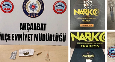 TRABZON'DA NARKOTİK OPERASYONU: 18 KİŞİ YAKALANDI