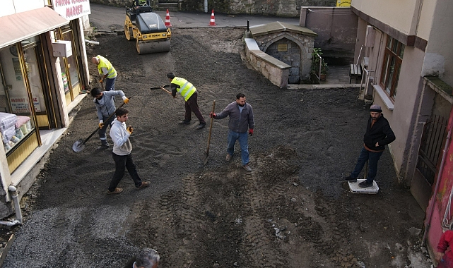 TRABZON'DA O SOKAK BORDO MAVİYE BOYANACAK