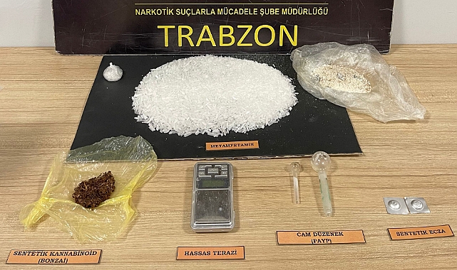 TRABZON'DA UYUŞTURUCU MADDE İLE MÜCADELE SÜRÜYOR