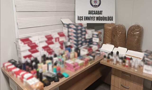 TRABZON EMNİYETİ KAÇAKCILARA GÖZ AÇTIRMIYOR!