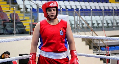 TRABZONLU MİLLİ BOKSÖR BUSENAZ KAZAKİSTAN'DA ŞAMPİYON OLDU!