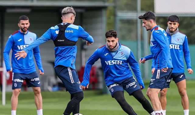 TRABZONSPOR, İSTANBULSPOR MAÇI HAZIRLIKLARINI TAMAMLADI