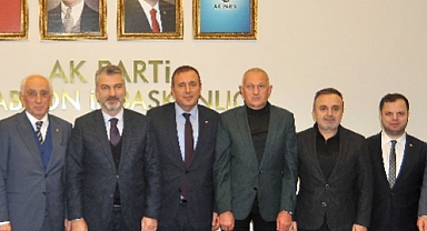 TTSO'DAN AK PARTİ TRABZON İL BAŞKANLIĞINA ZİYARET