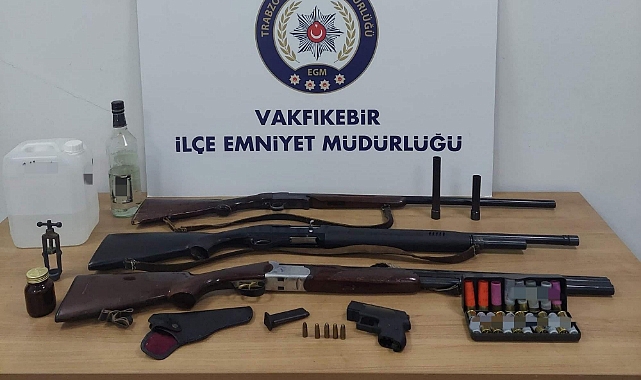 VAKFIKEBİR'DE EMNİYET OPERASYONU