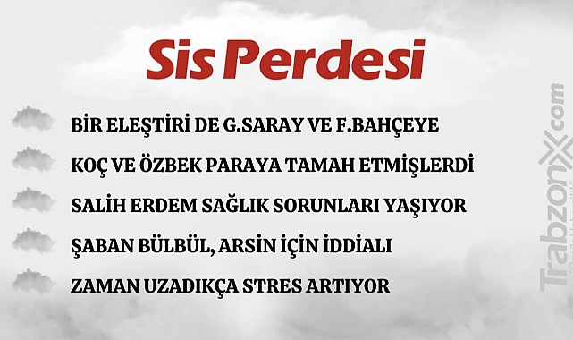 02.01.2023 SİS PERDESİ