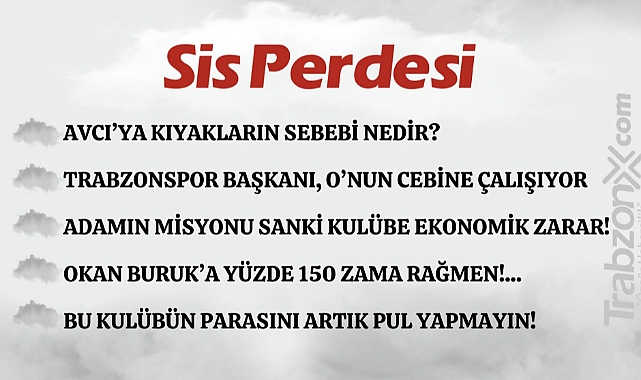 03.01.2023 SİS PERDESİ