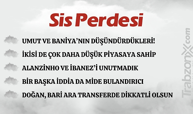 04.12.2024 SİS PERDESİ
