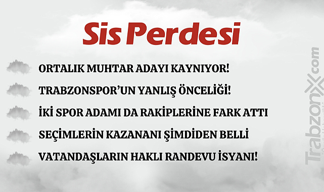 07.01.2024 SİS PERDESİ