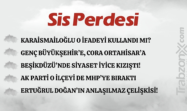 15.01.2024 SİS PERDESİ