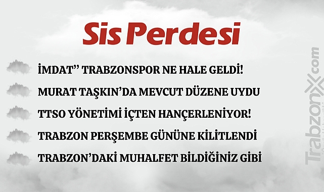 16.01.2024 SİS PERDESİ