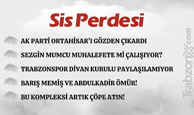 24.01.2024 SİS PERDESİ