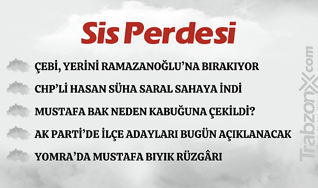 30.01.2023 SİS PERDESİ