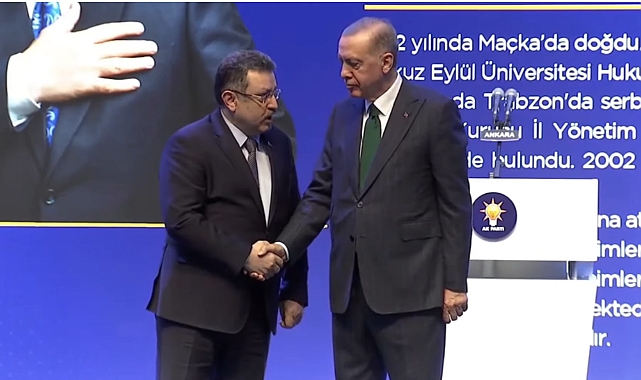 AK PARTİ'NİN TRABZON BÜYÜKŞEHİR BELEDİYE BAŞKAN ADAYI RESMEN GENÇ OLDU!