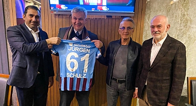 ALMANYA ANKARA BÜYÜKELÇİSİ SCHULZ TRABZONSPOR MAÇIDAN