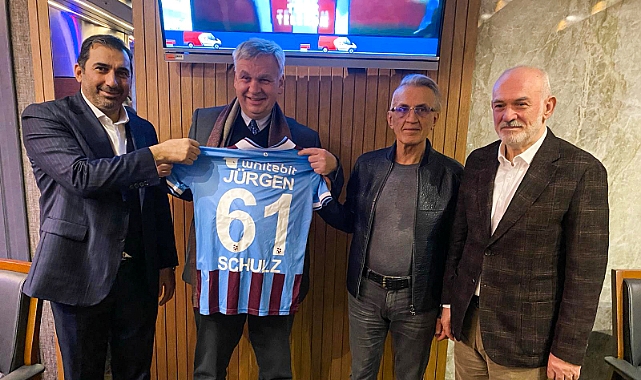 ALMANYA ANKARA BÜYÜKELÇİSİ SCHULZ TRABZONSPOR MAÇIDAN