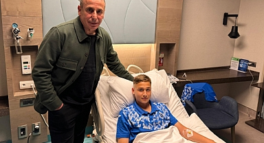 AVCI'DAN ALPEREN'E MORAL ZİYARETİ