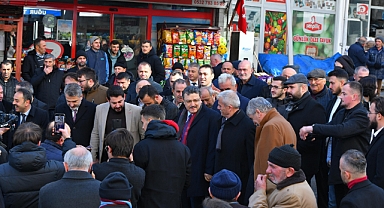 BAŞKAN GENÇ, DÜZKÖY VE MAÇKA’DA SEÇİM ÇALIŞMALARINI SÜRDÜRDÜ