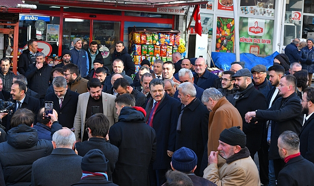 BAŞKAN GENÇ, DÜZKÖY VE MAÇKA’DA SEÇİM ÇALIŞMALARINI SÜRDÜRDÜ