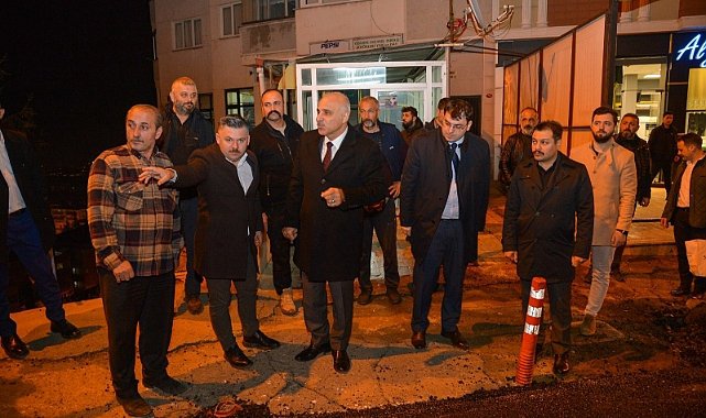 BAŞKAN ZORLUOĞLU ÜSTYAPI ÇALIŞMALARIYLA YAKINDAN İLGİLENİYOR