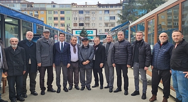 CHP BÜYÜKŞEHİR ADAYI HASAN SÜHA SARAL SAHAYA İNDI