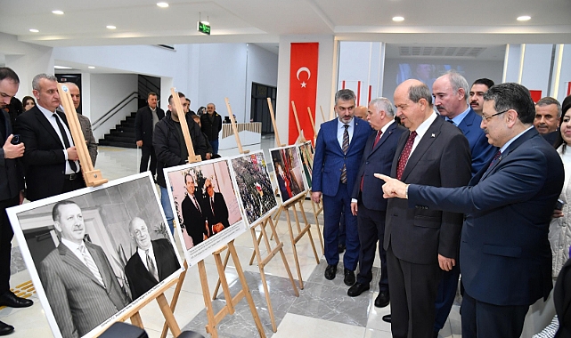 CUMHURBAŞKANI ERSİN TATAR, ORTAHİSAR BELEDİYESİ’Nİ ZİYARET ETTİ