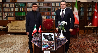 GENÇ’TEN BAŞKONSOLOS MOHEBATİ’YE TAZİYE ZİYARETİ