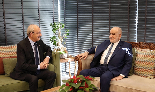 KARAMOLLAOĞLU'NDAN KILIÇDAROĞLU'NA ZİYARET