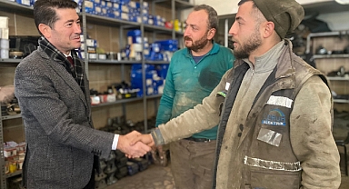 KAYA, ESNAF VE VATANDAŞ ZİYARETLERİNİ SÜRDÜRÜYOR