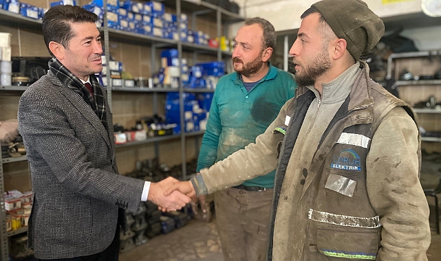 KAYA, ESNAF VE VATANDAŞ ZİYARETLERİNİ SÜRDÜRÜYOR