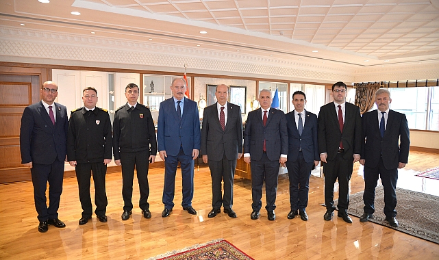 KKTC CUMHURBAŞKANI ERSİN TATAR’DAN BÜYÜKŞEHİR’E ZİYARET