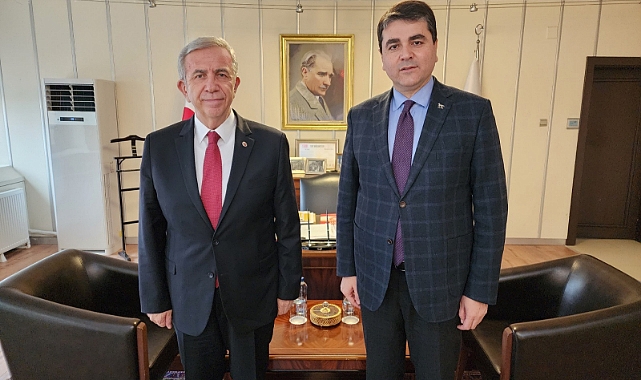 MANSUR YAVAŞ, GÜLTEKİN UYSAL'I ZİYARET ETTİ