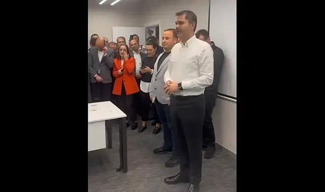 MURAT KURUM’UN EKİBİYLE ADAYLIK KONUŞMASI SOSYAL MEDYAYA SIZDI