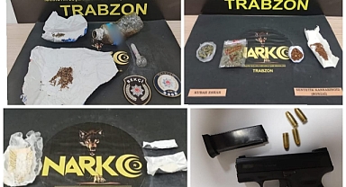 TRABZON'DA NARKOTİK OPERASYONU