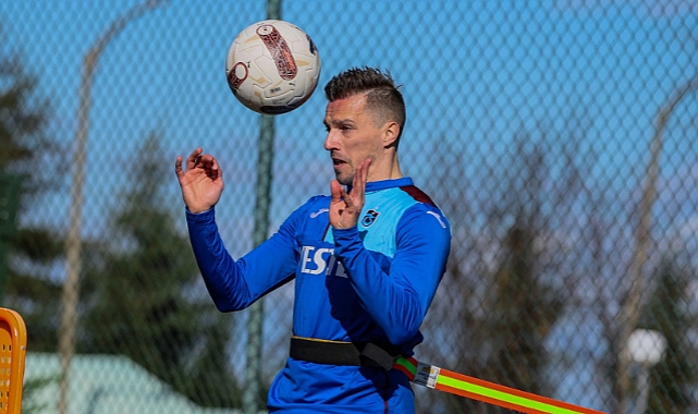 TRABZONSPOR, BEŞİKTAŞ MAÇI HAZIRLIKLARINA BAŞLADI