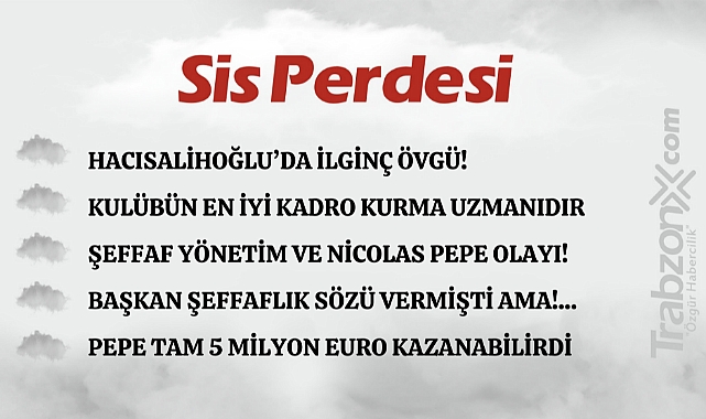 25.02.2024 SİS PERDESİ