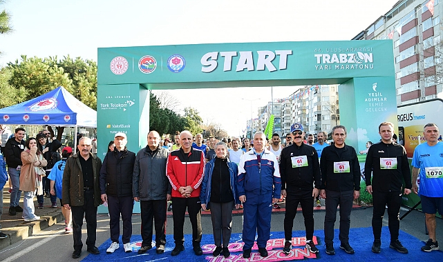 44. ULUSLARARASI TRABZON YARI MARATONU VE HALK KOŞUSU GERÇEKLEŞTİRİLDİ