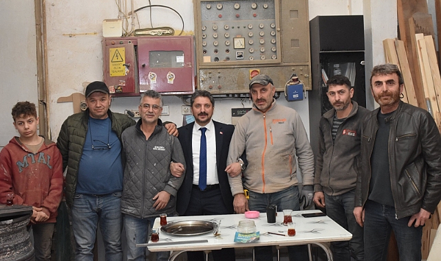 AK PARTİ YOMRA BELEDİYE BAŞKAN ADAYI ABDULKADİR ÖZDEMİR’E SEVGİ SELİ