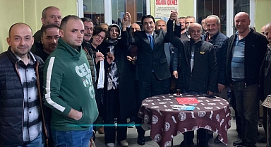 CHP MAÇKA BELEDİYE BAŞKAN ADAYI TURAN, ORMANÜSTÜ MAHALLESİ'NDE VATANDAŞLARLA BULUŞTU