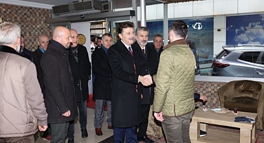 ERGİN AYDIN SAHAYA İNDİ