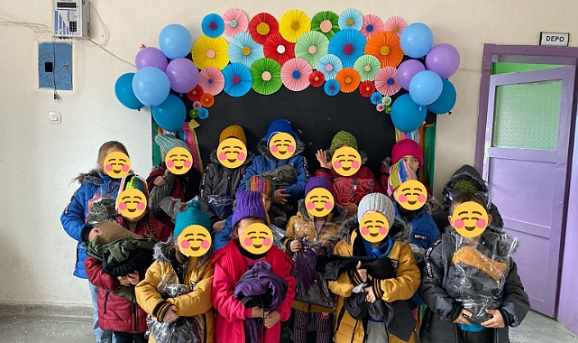 HER ADIMDA KADIN DERNEĞİ, İHTİYAÇLI ÇOCUKLARI SEVİNDİRDİ