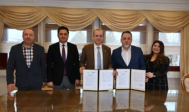 KTÜ’DE BİR İŞ BİRLİĞİNE DAHA İMZA ATILDI