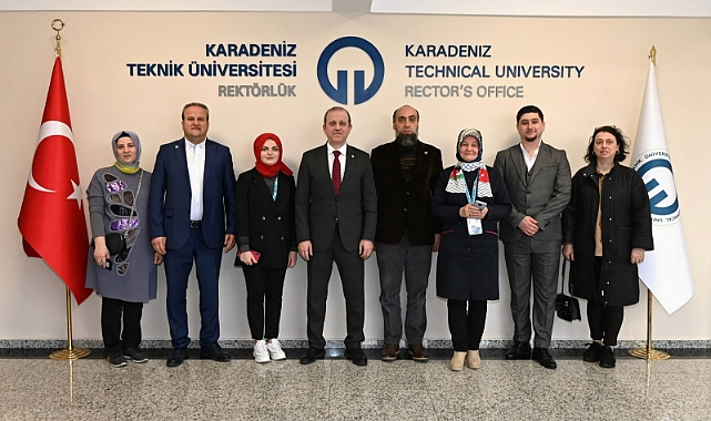 KTÜ REKTÖRÜ PROF. DR. ÇUVALCI, SAĞLIK-SEN YÖNETİMİNİ AĞIRLADI