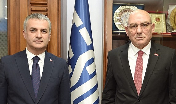 MUSTAFA BIYIK TESOB BAŞKANI KARA'YI ZİYARET ETTİ