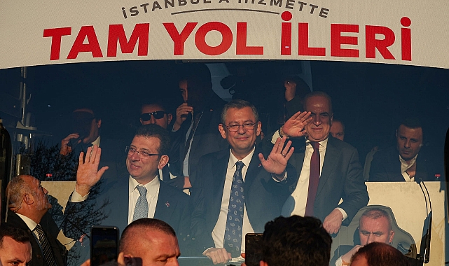 ÖZEL VE İMAMOĞLU'NDAN İLK MİTİNG