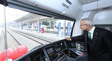 SİRKECİ-KAZLIÇEŞME RAYLI SİSTEM HATTI AÇILDI