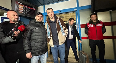 THOMAS MEUNİER TRABZON'A GELDİ