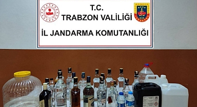 TRABZON'DA SAHTE İÇKİ OPERASYONU!