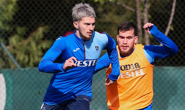 TRABZONSPOR, ADANA DEMİRSPOR MAÇI HAZIRLIKLARINI SÜRDÜRDÜ